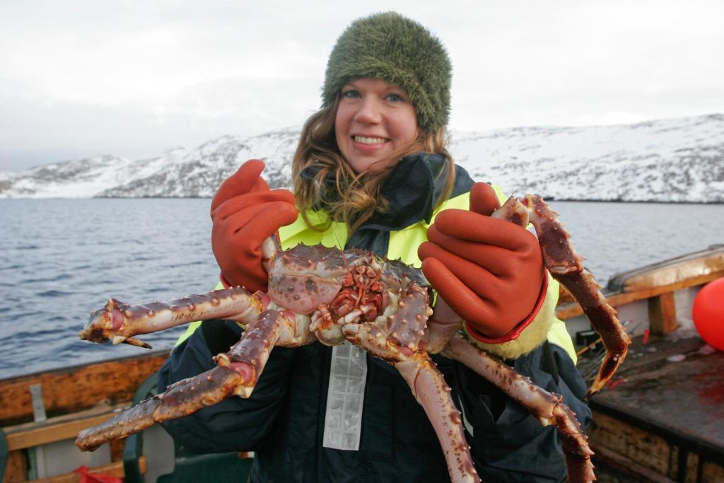 Mehamn Arctic Hotel Bagian luar foto